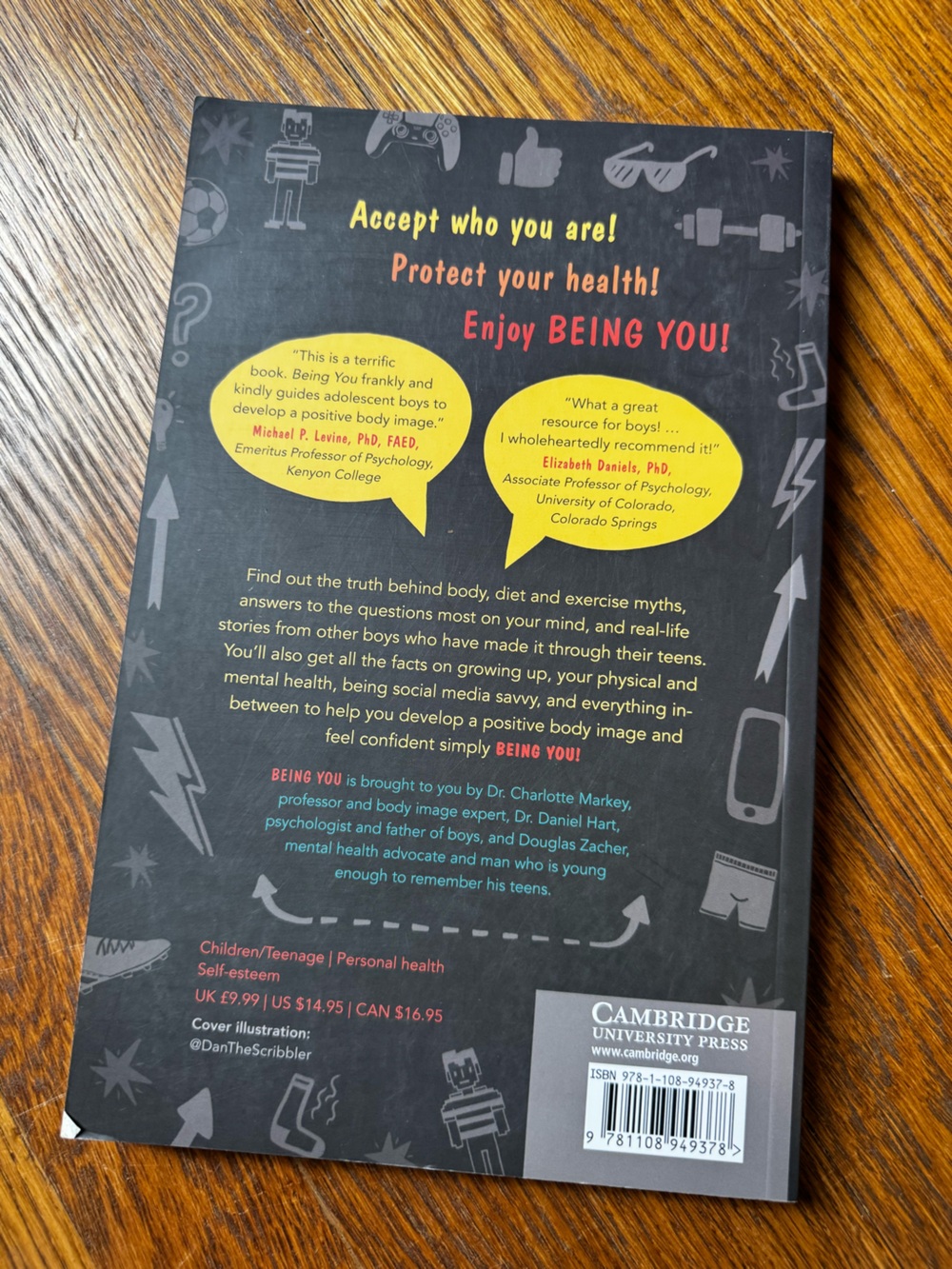 Being You: The Body Image Book for Boys - Book NWOT - Picture 2 of 3